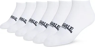 Obrázok produktu pre Uni ponožky do tenisiek 6-pack HAYLES White/Black 35-38 Lonsdale