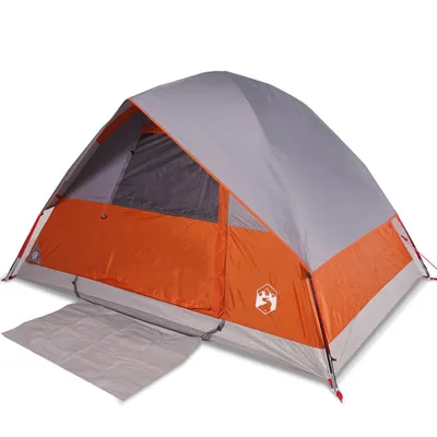 Immagine prodotto di Tenda da Campeggio a Cupola 2 Persone Arancione Impermeabile