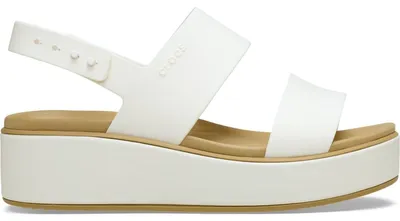 Obrázok produktu pre Dámske sandále Crocs Brooklyn Low s platformou, farba Chalk Tan, veľkosť 42/43 EU