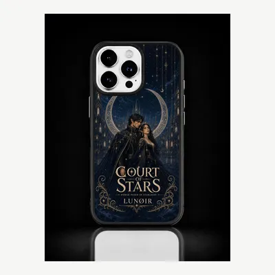 Immagine prodotto di Custodia per iPhone 16 Pro, cover protettiva per cellulare con motivo "Sternenhof" – LUNØIR ©