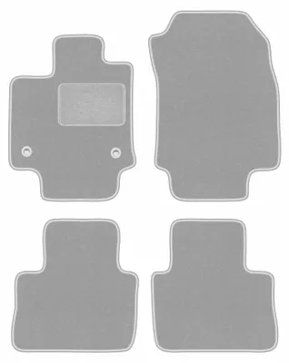 Immagine prodotto di Tappetini in moquette per Suzuki Across 2020- (SUV) – set 4 pezzi, grigi, su misura – Wielganizator OSLO