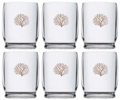 Produktbild von Wasserglas Set 6 Stück, unzerbrechlich - Coral
