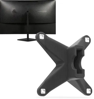 Obrázek produktu pro Adaptér VESA kompatibilní s monitorem – montážní adaptér pro monitory 75x75 mm – pro monitory bez VESA konektoru