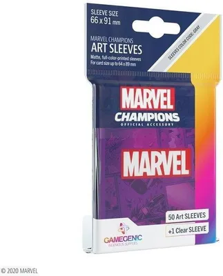 Immagine prodotto di GGS10108ML - Maniche Marvel Champions Art - Marvel viola (50+1 maniche)