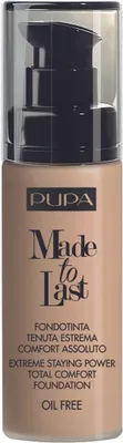 Immagine prodotto di Pupa Made To Last Fondotinta Total Comfort SPF10 30ml