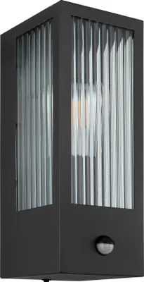 Produktbild von Globo Lighting Außenleuchte Metall schwarz matt, 1x E27