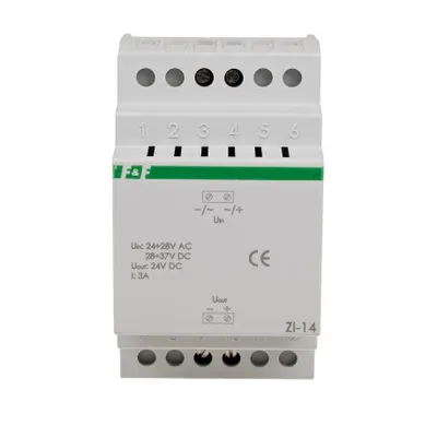 Obrázok produktu pre Impulzný stabilizátor 3 A OUT 24 V DC nízke napätie ZI-14 F&F napätie