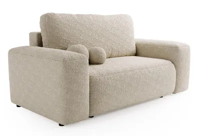Produktbild von ANMIL Schlafsofa in Beige LUMI 190 × 110 × 94 cm Sofa mit Schlaffunktion und Bettkasten Stoff Quelle