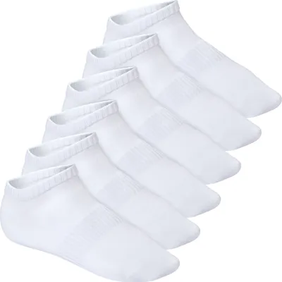Produktbild von Footstar Damen & Herren Fitness Sneaker Socken (6 Paar) - Weiß 47-50