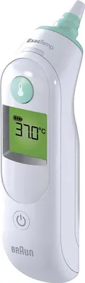Produktbild von Braun IRT6515 ThermoScan 6 Fieberthermometer, Infrarot-Ohrthermometer, weiß