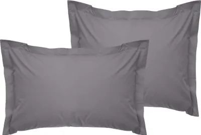 Produktbild von L'Essentiel Linge de Maison, Tonne Grise - 68, Bettwäsche-Set, Grau, 100 % BAUMWOLLE RANFORCE, 50 x 70 cm