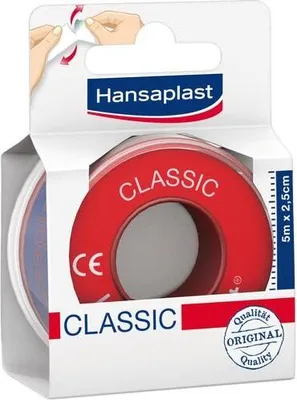 Zdjęcie produktu dla Hansaplast Classic, 500 x 2,5 cm, Prostokątny, 1 szt.