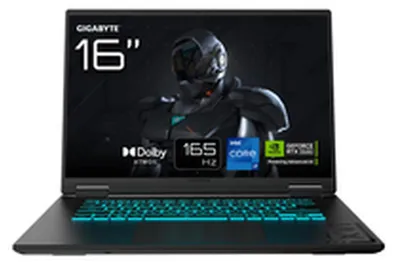 Produktbild von GIGABYTE GAMING A16 CTHI3ES894SD, Intel® Core™ i7, 40,6 cm (16"), 1920 x 1200 Pixel, 16 GB, 1 TB, FreeDOS