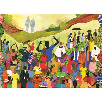 Produktbild von COBBLE HILL Puzzle Familientreffen 1000 Teile