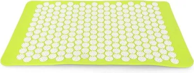 Image de Surface de massage en TPE pour la détente et la relaxation | Matelas avec surpiqûres vertes