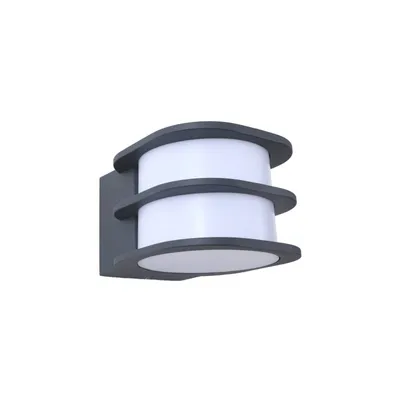 Produktbild von Lindby Smart LED-Außenwandleuchte Fyra, rund, CCT, RGB, Tuya