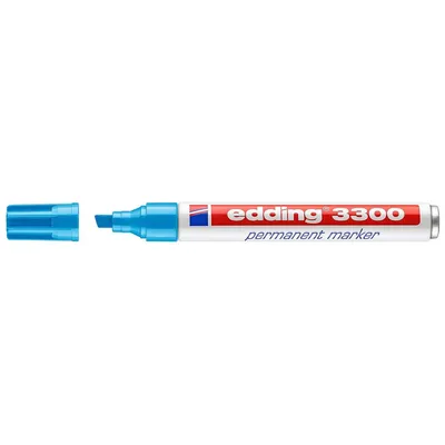 Immagine prodotto di marcatore permanente edding 3300 azzurro