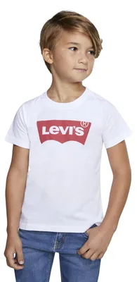 Zdjęcie produktu dla Koszulka dziecięca Levi's Kids, model "batwing", kolor biały, rozmiar dla chłopców, wiek 16 lat