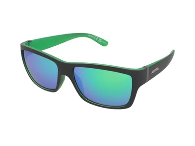 Produktbild von Alpina Sports KACEY, Erwachsener, Unisex, Vollrand, Schwarz, Schwarz, Grün, Blau