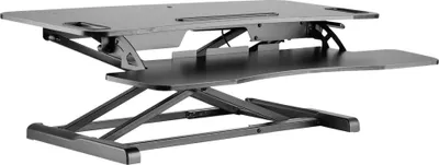 Immagine prodotto di DIGITUS Supporto ergonomico per postazione di lavoro DA-90380-1 - Supporto - per display LCD/apparecchiature PC - Nero - Scrivania