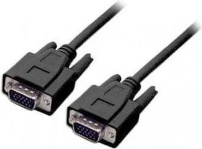 Produktbild von 3GO 5m VGA M/M, 5 m, VGA (D-Sub), Schwarz, Männlich/Männlich, VGA
