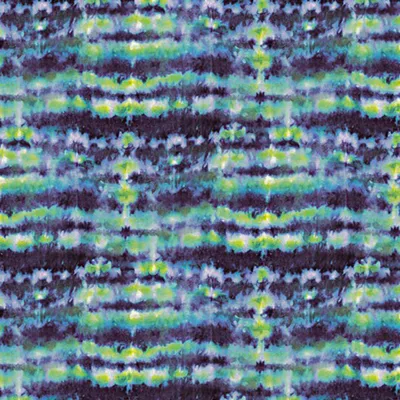 0,5m Baumwollstoff BeHappy TIE&DIE Oekotex türkus-lime