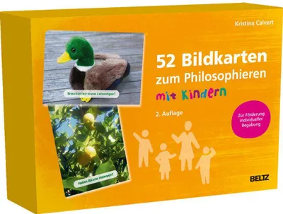 Produktbild von 52 Bildkarten zum Philosophieren mit Kindern