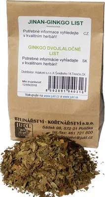 Produktbild von JUKL Ginkgo biloba Blatt 50 g