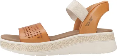 Image de Skechers Slip-Ins: Bobs Sun Ray Sandalen Plat - Cognac - Maat 36