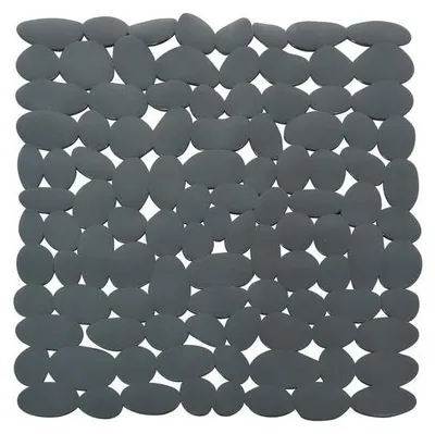 Obrázok produktu pre spirella® Rohožka do sprchy Rohožka do sprchy antibakteriálna protišmyková s prísavkami "Marathon" 54 x 54 cm tmavo sivá