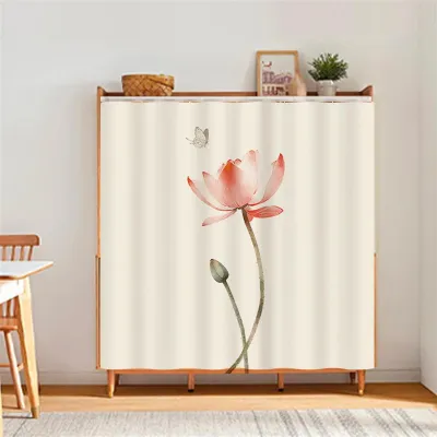 Image de Rideaux d'intimité pour placards de cuisine, 80 cm x 200 cm