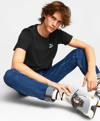 Zdjęcie produktu dla PUMA 535587_01_M, Dorosły, Męski, Black, M, Krój regularny, 1 szt.