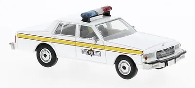 Zdjęcie produktu dla Brekina 19713 – Chevrolet Caprice w skali 1:87, Policja Stanowa Illinois, 1987 r. – nowy