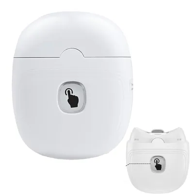 Produktbild von Elektrischer Nagelknipser für Babys & Erwachsene, wiederaufladbar, 2-Gang Maniküre-Set mit LED-Licht – sanft & sicher