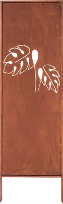 Zdjęcie produktu dla Panel Ogrodowy Dekoracyjny Metalowy Płot Krzewy Osłona Tarasu Altany Corten 50 x 160 cm