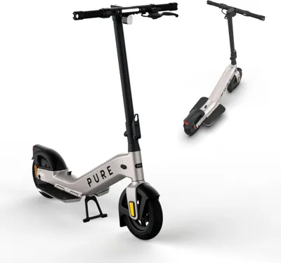 Immagine prodotto di PURE Advance+ Platinum e-scooter - omologato per la circolazione stradale, posizione di guida ottimale, 20 km/h
