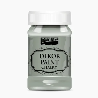 Obrázek produktu pro PENTART Dekorační barva křídová, 100 ml, olivová