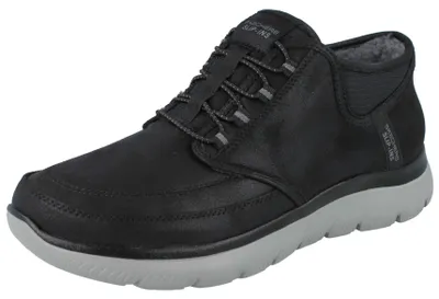 Produktbild von SKECHERS Slip-ins Herren Stiefelette Warmfutter schwarz Textil -  Größe: 43