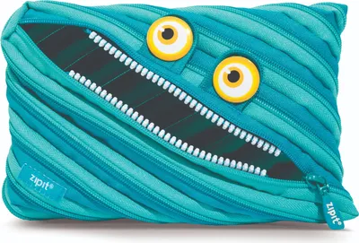 Produktbild von Zipit Wildlings große Federtasche / Etui Blau