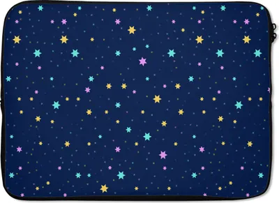 Produktbild von MuchoWow® Laptop Hülle 13 Zoll Sternenhimmel - Sterne - Design Laptoptasche - Laptophülle - Sleeve - Rundumschutz