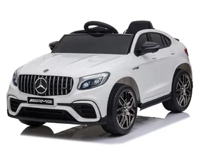 Produktbild von Kinder Elektroauto Mercedes Benz GLC63 S 12v, 2 Motoren+Audio+FB,weiss