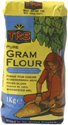 Produktbild von [ 1kg ] TRS Reines Kichererbsen Mehl ohne Zusätze / PURE GRAM FLOUR
