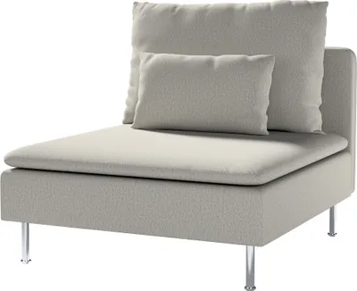 Produktbild von Dekoria Bezug für Söderhamn Sitzelement 1, grau, Bezug für Sitzelement 1