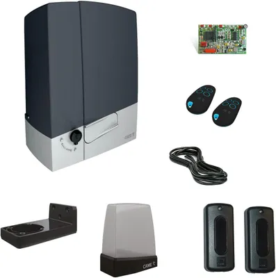 Image de Kit automatisme portail coulissant BXV Connect Line 24V 400kg - CAME - 8K01MS-003
