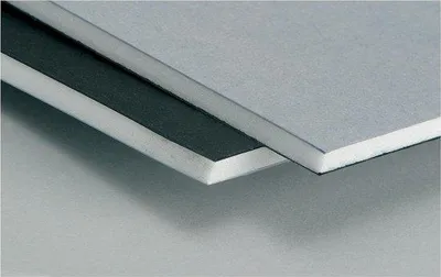 Productafbeelding van Foamboard, 5 mm dik, A3 formaat, zwart-grijs, verpakking met 10 vellen