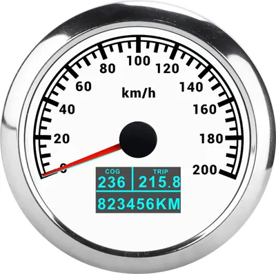 Obrázek produktu pro GPS tachometr 3v1 IP67 vodotěsný COG Trip Single Mileage pro auto Truck Boat 9?32V DC