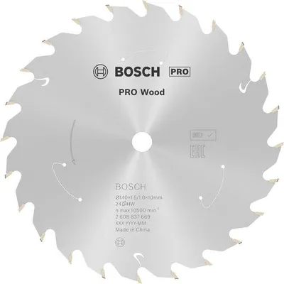 Produktbild von PRO Wood cordless Kreissägeblatt, 140 x 1,5 x 10 mm
