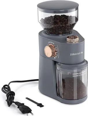 Immagine prodotto di Macinacaffè elettrico 200 W, 14 tazze, grigio