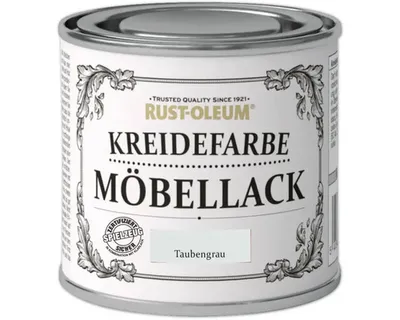 Produktbild von Rust-Oleum® Kreidefarbe Möbellack Taubengrau 125 ml