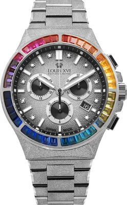 Immagine prodotto di Louis XVI LXVI1219 Herrenuhr Le Monarque Rainbow Chrono Limited 42mm 10ATM